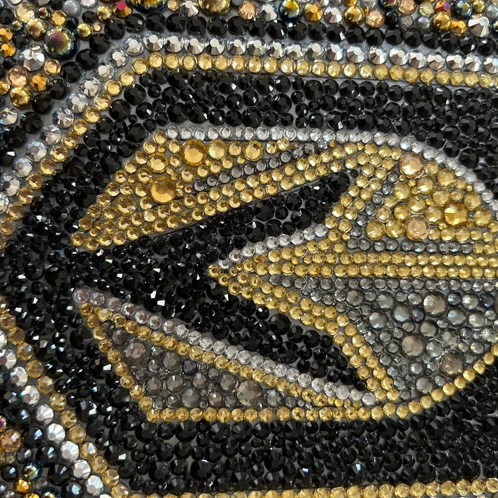 Cosmetologist Vegas golden knights Bling mirror - Picture 6 of 7